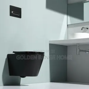 Matt Black Conceal/Hanging Watercloset