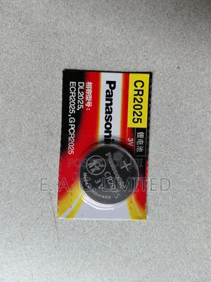 Mercedes Remote Key, Panasonic Cr2025 3v Lithium Coin Cell Battery.