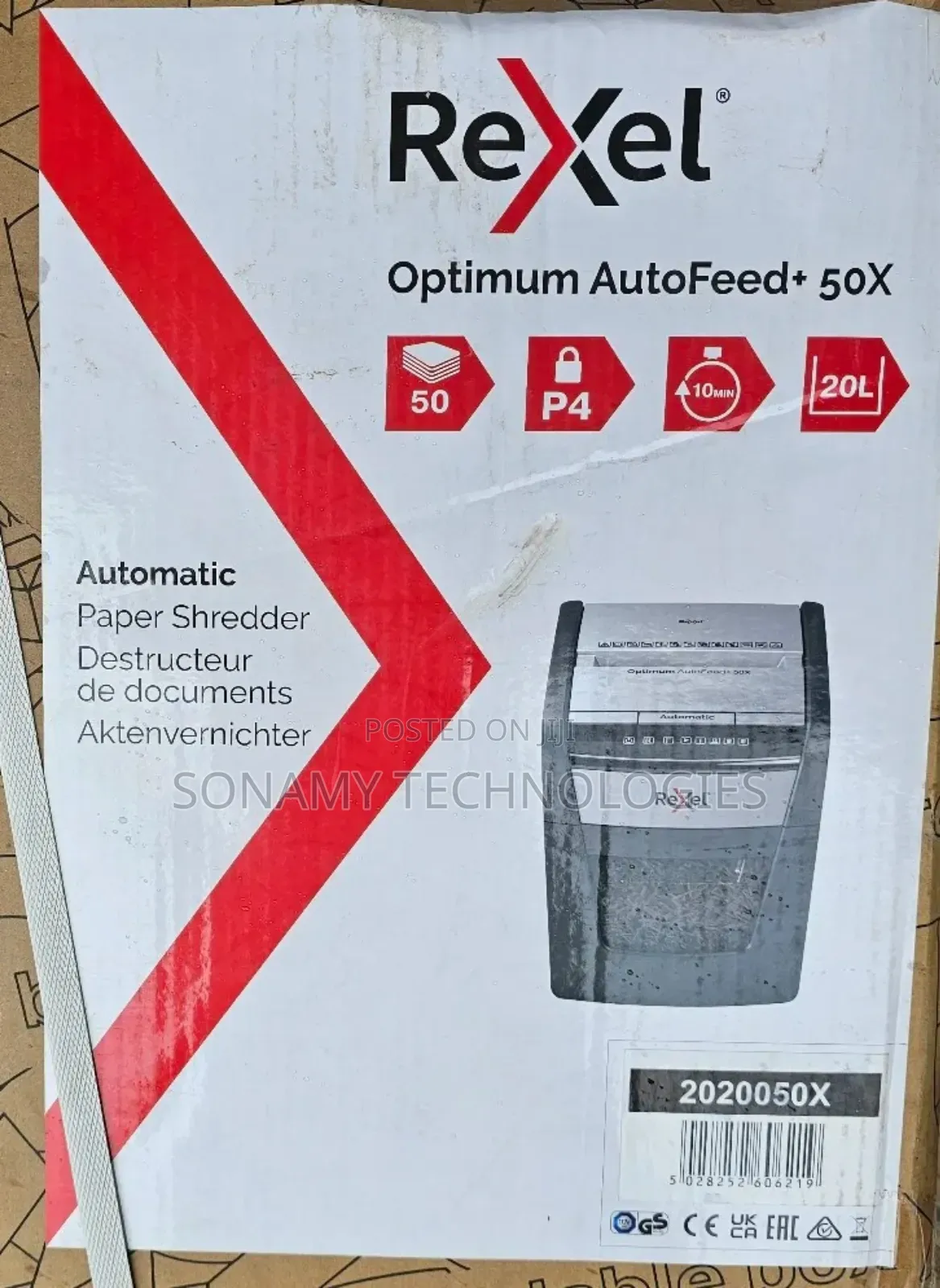 Rexel Shredder Auto 50x