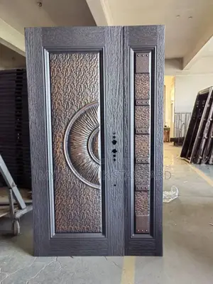 German Copper Cast Door Entrance