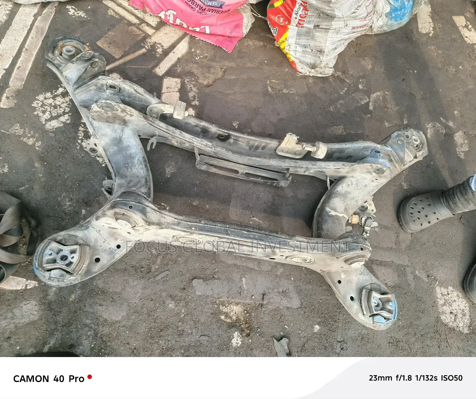 Front and Back Beam GLK 2013 Model