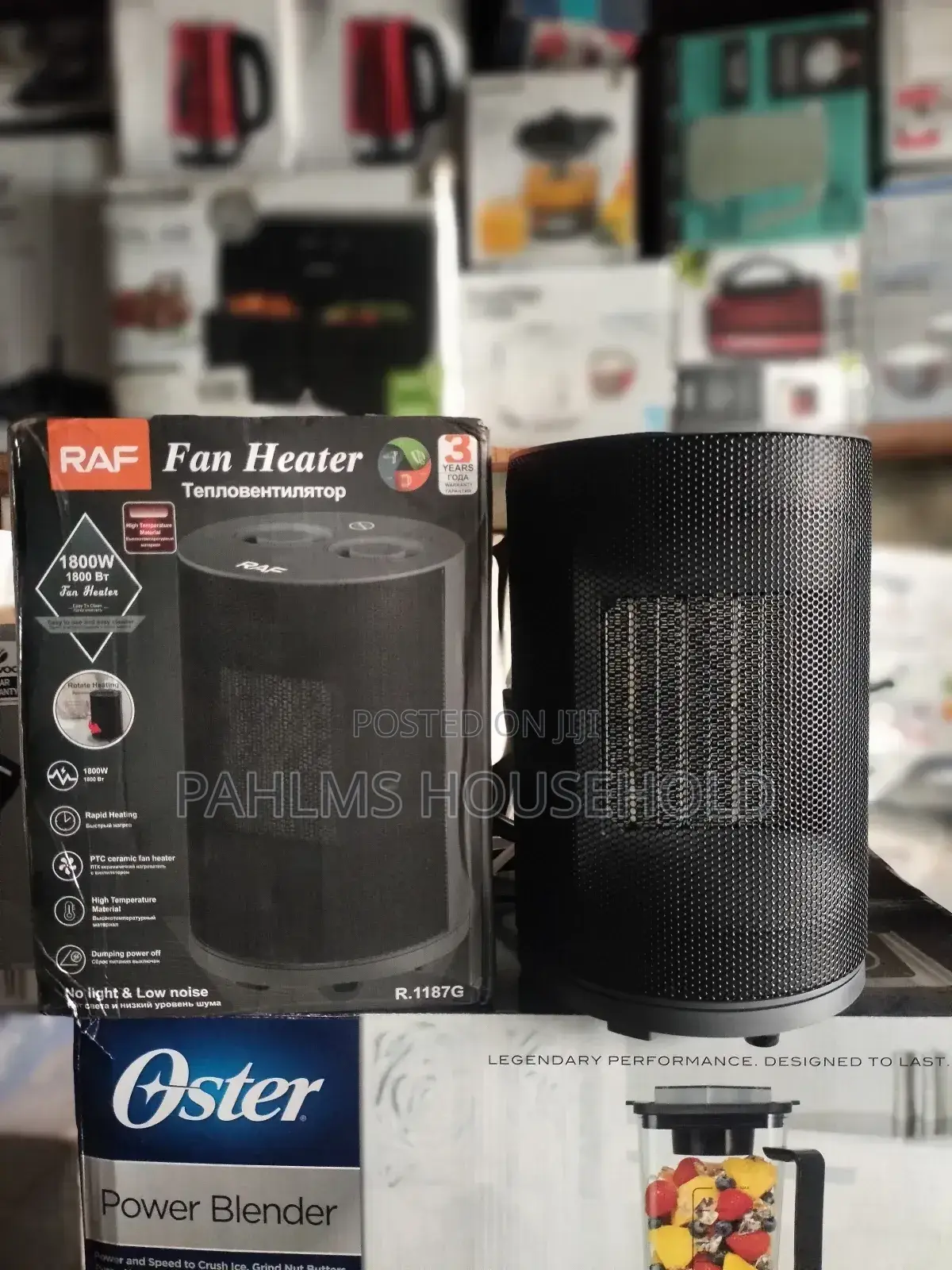 Oscillating Portable Room Heater