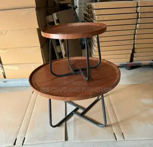 Simple 2in1 Wooden Center Table