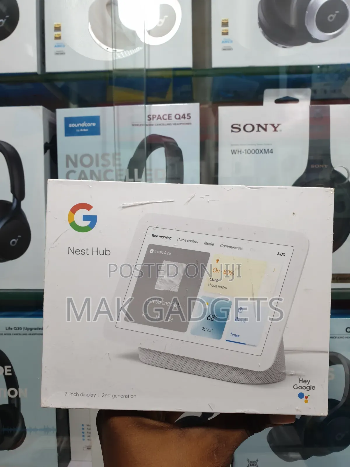 Google Nest Hub 7” Smart Display With Google Assistant (2nd Gen)