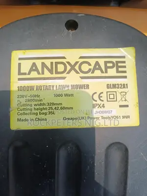 Landxcape 1000w Rotary Lawn Mower, Model Glm32a1