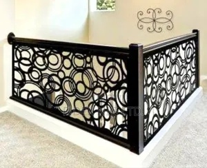 Handrail Laser Cut Design for Both Fence