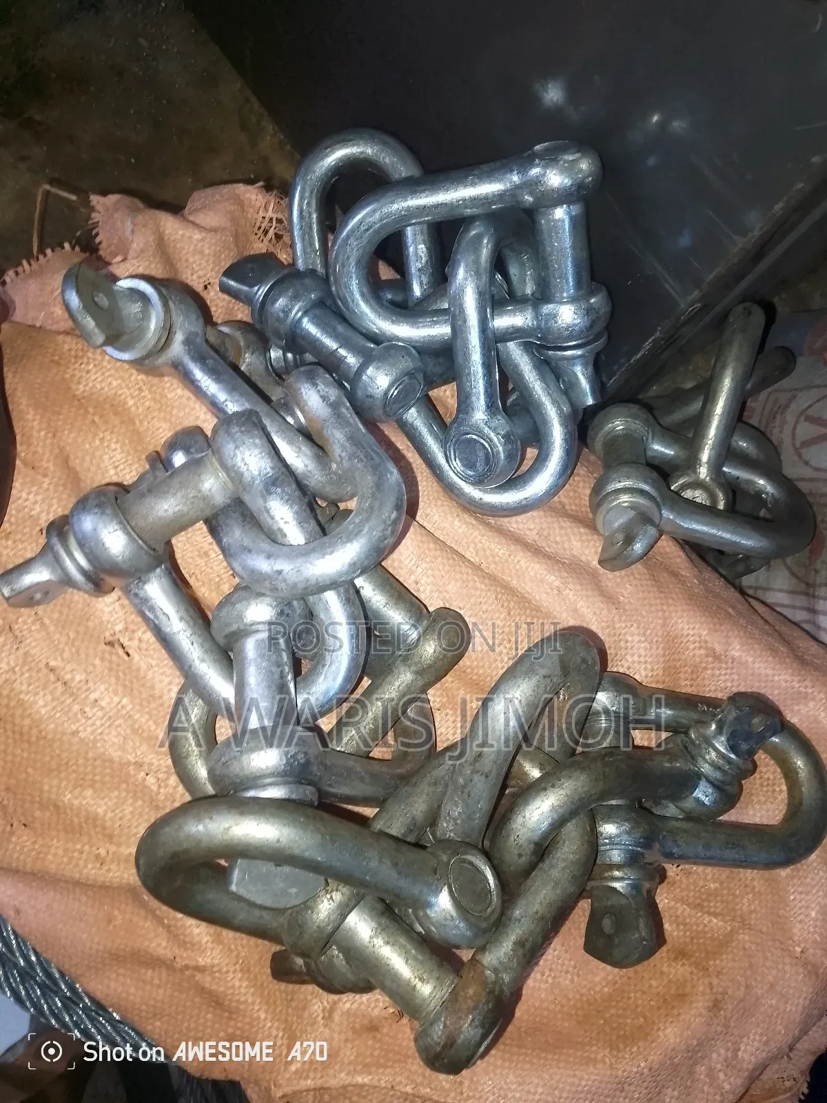 22mm D Shape Shackle
