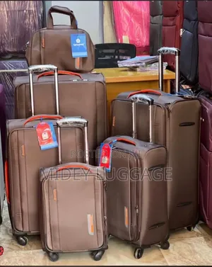 Set of 6 Sensamite Fabric Luggage Traveling Box