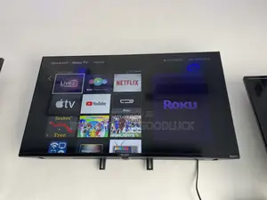 Sharp 40 Inches Frameless Tv Full Smart Tv With Free Netflix Acct Mirr