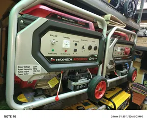 15kva Single Ppase Maxmech Petrol Generator
