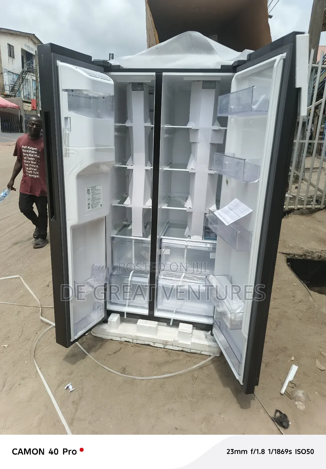 Brand New Samsung Side-Side Fridge√565l√Ice Maker√Wine Bar√Dispenser√