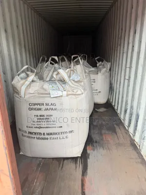 Blasting Grit 2 Tons Bag (Copper Slag Grit/Iron Silicate).