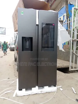 Samsung 616_ L Inverter Said By Said Frigde 21"Inch Smart Tv>Dispenser