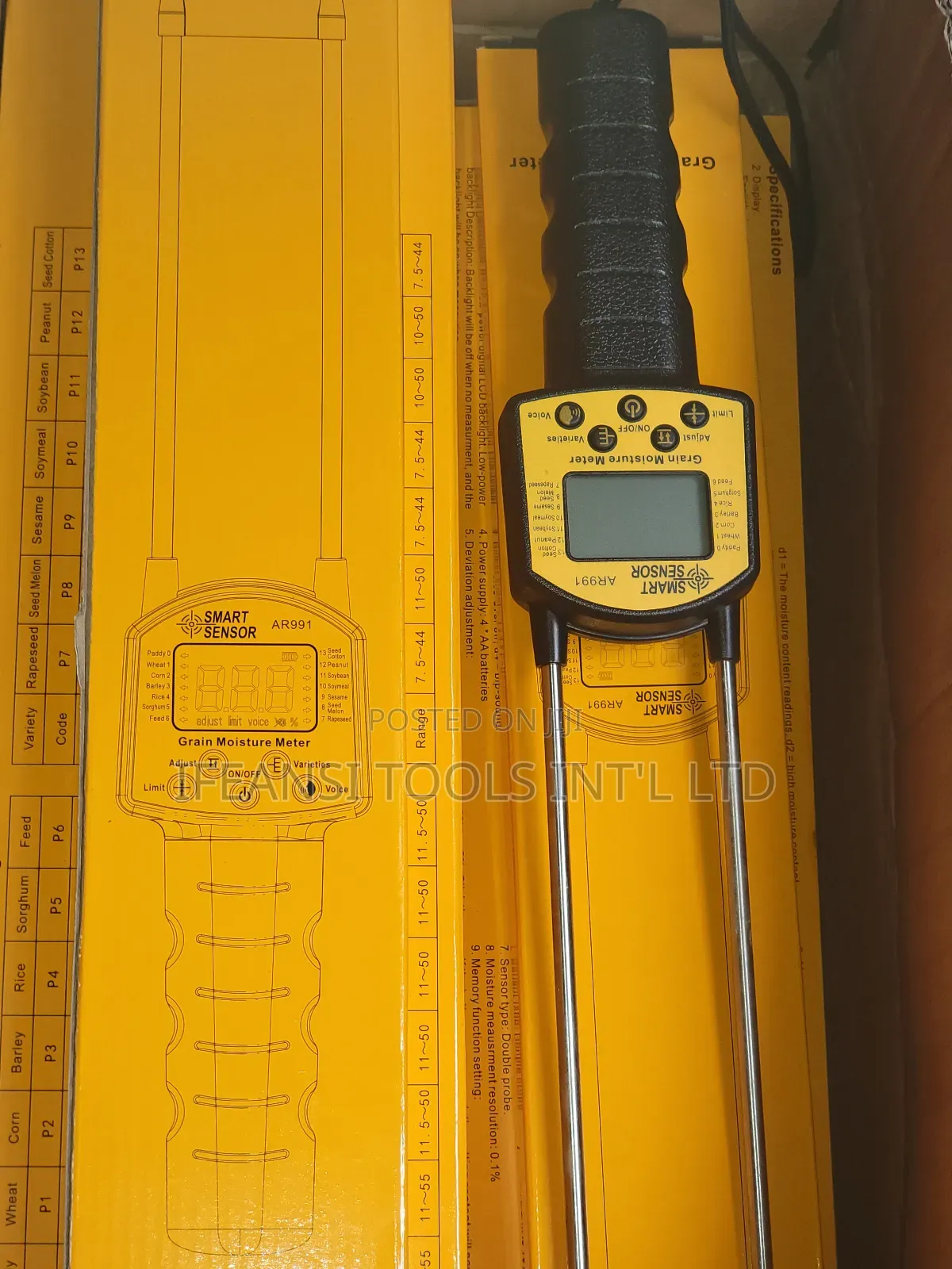 Grain Moisture Meter
