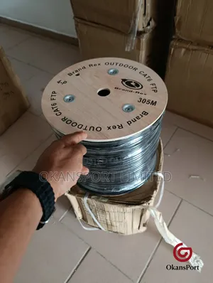 Outdoor Cat6 Cable 100% Pure Copper- Brand Rex - FTP 305m