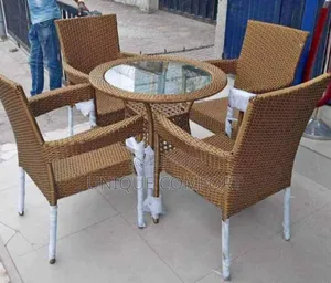 Brand New Imported 4 Seaters Outdoor Rattan Set