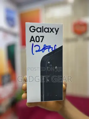 New Samsung Galaxy A07 4G 128 GB Black