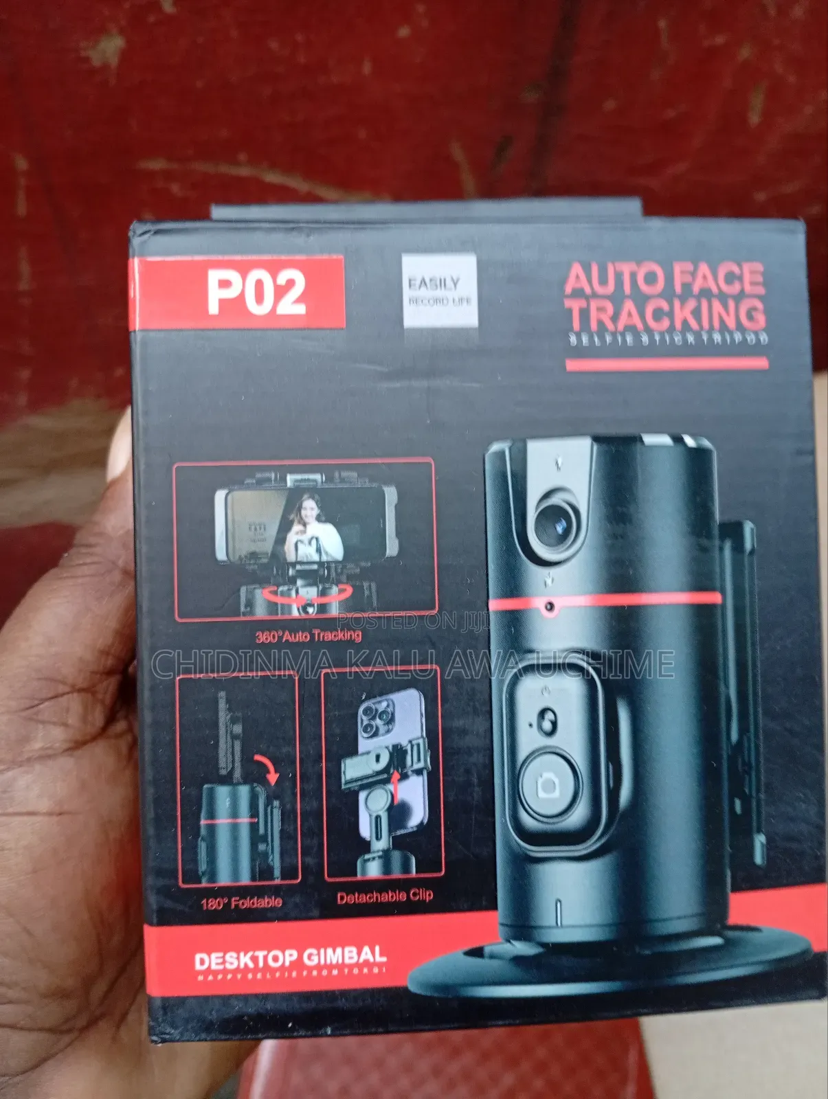 Po2 Automatic 360;Face Tracking Gimbal