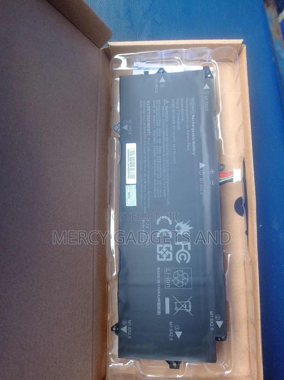 Hp Mg04xl Rechargeable Laptop Battery