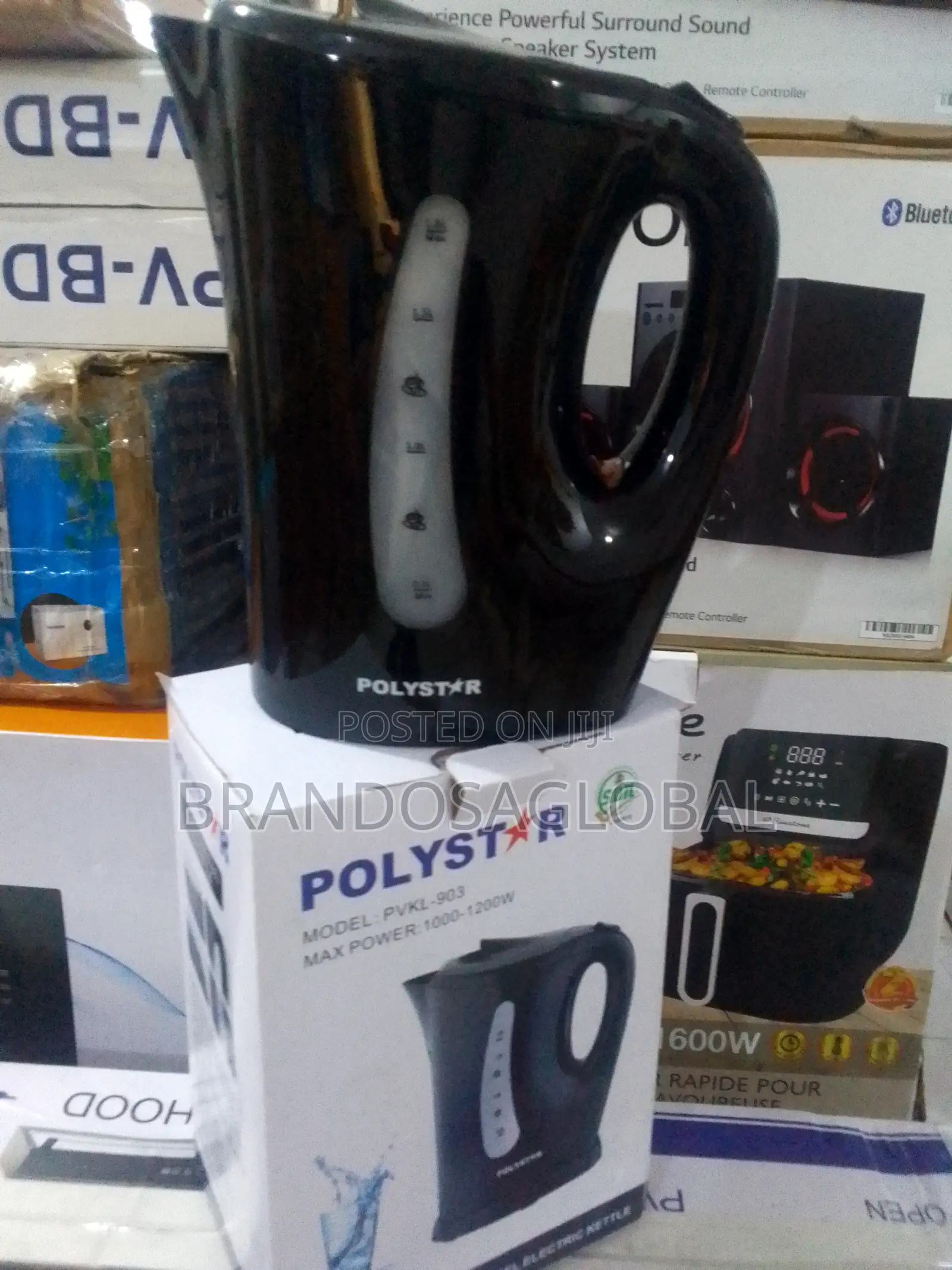 Safe Electric Kettle by Polystar – PVKL-903