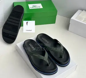 Lactose High Quality Leather Slides