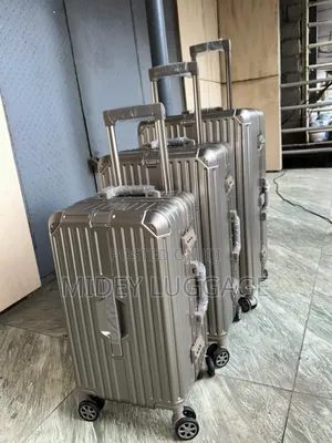 Set of 3 Aluminum Luggage Boxes