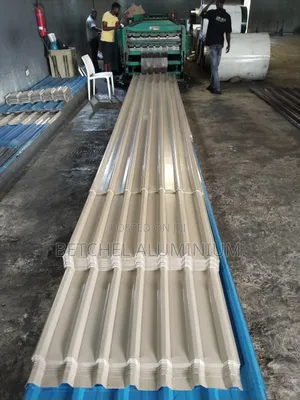 Beige Normal Corrugation Aluminum