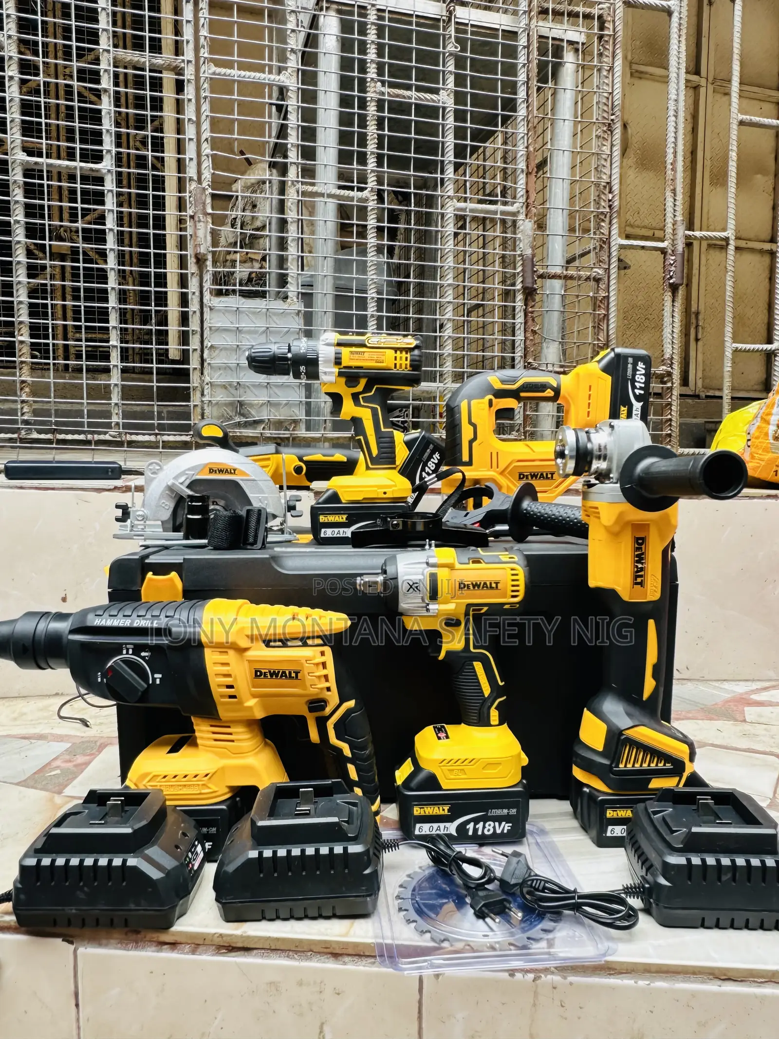 6 in 1 Cordless Combo Tools Machine