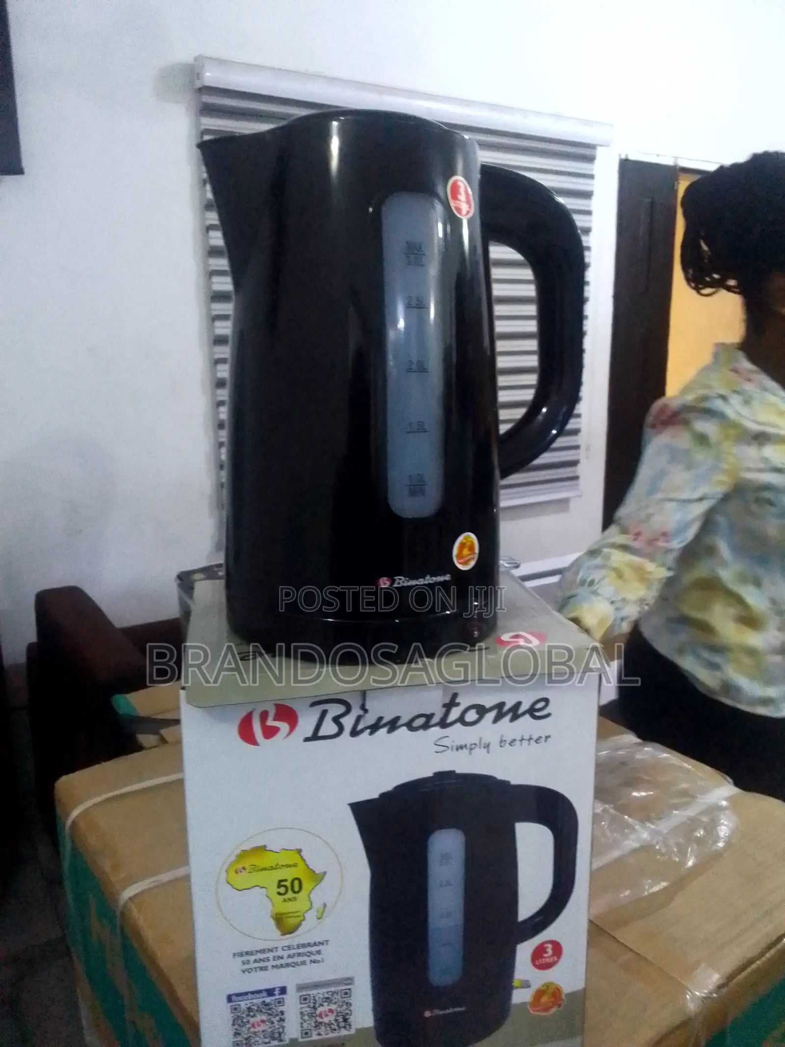 Binatone Cej-3000 Kettle With Indicator Light