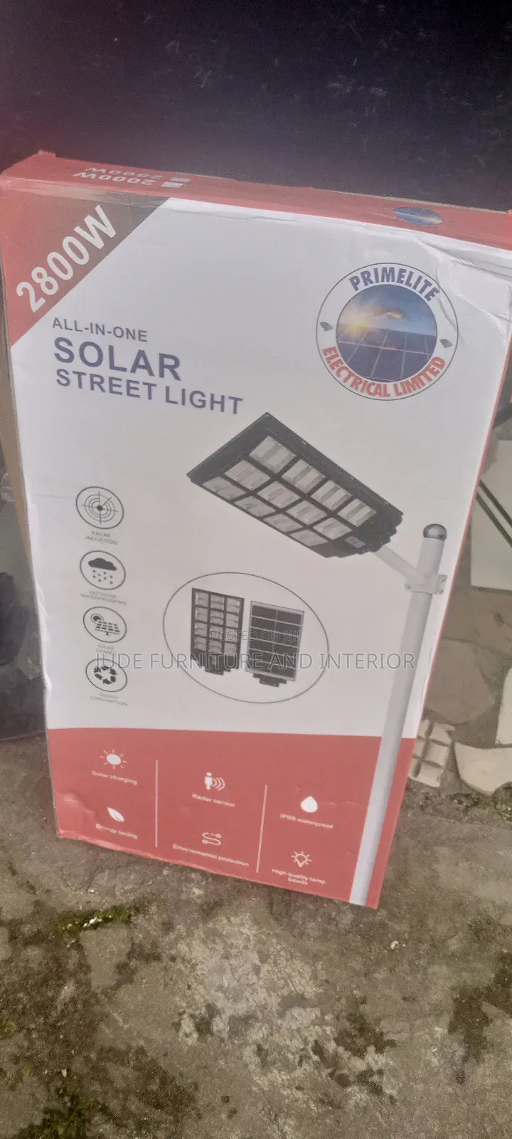 Solar Street Light 24eyes Available