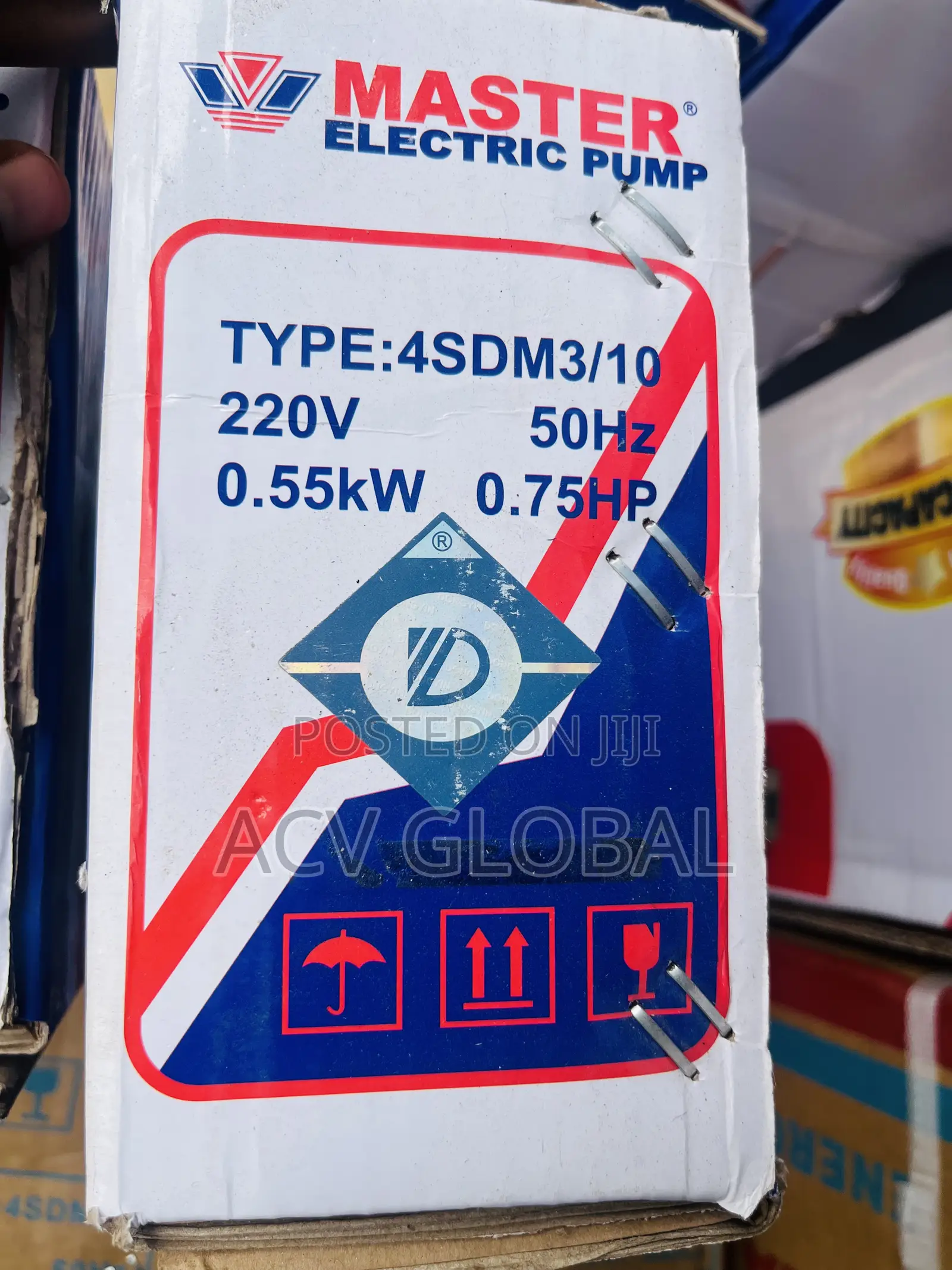 0.75hp Master Submersible Pump