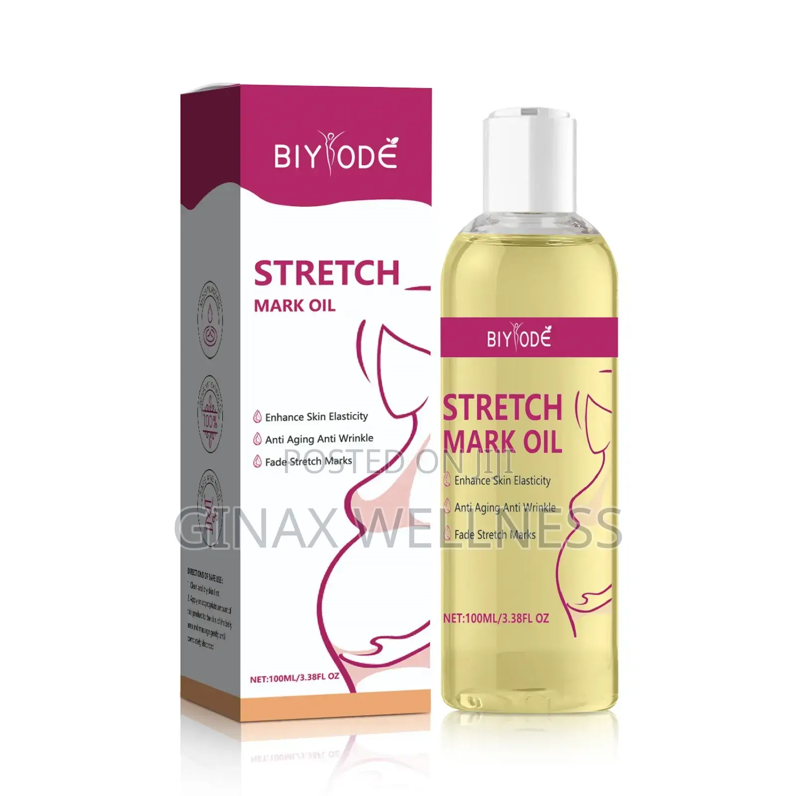 Biyode Stretch Mark Oil (100ml)