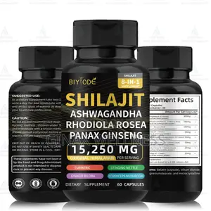 Biyode 8-in-1 Shilajit Blend Capsules (15,250mg)