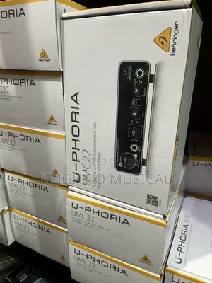 Behringer U-Phoria Umc22 2x2 Usb Audio Interface