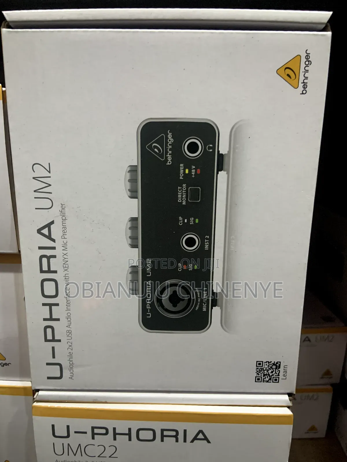 Behringer U-Phoria Umc2 Audio Interface