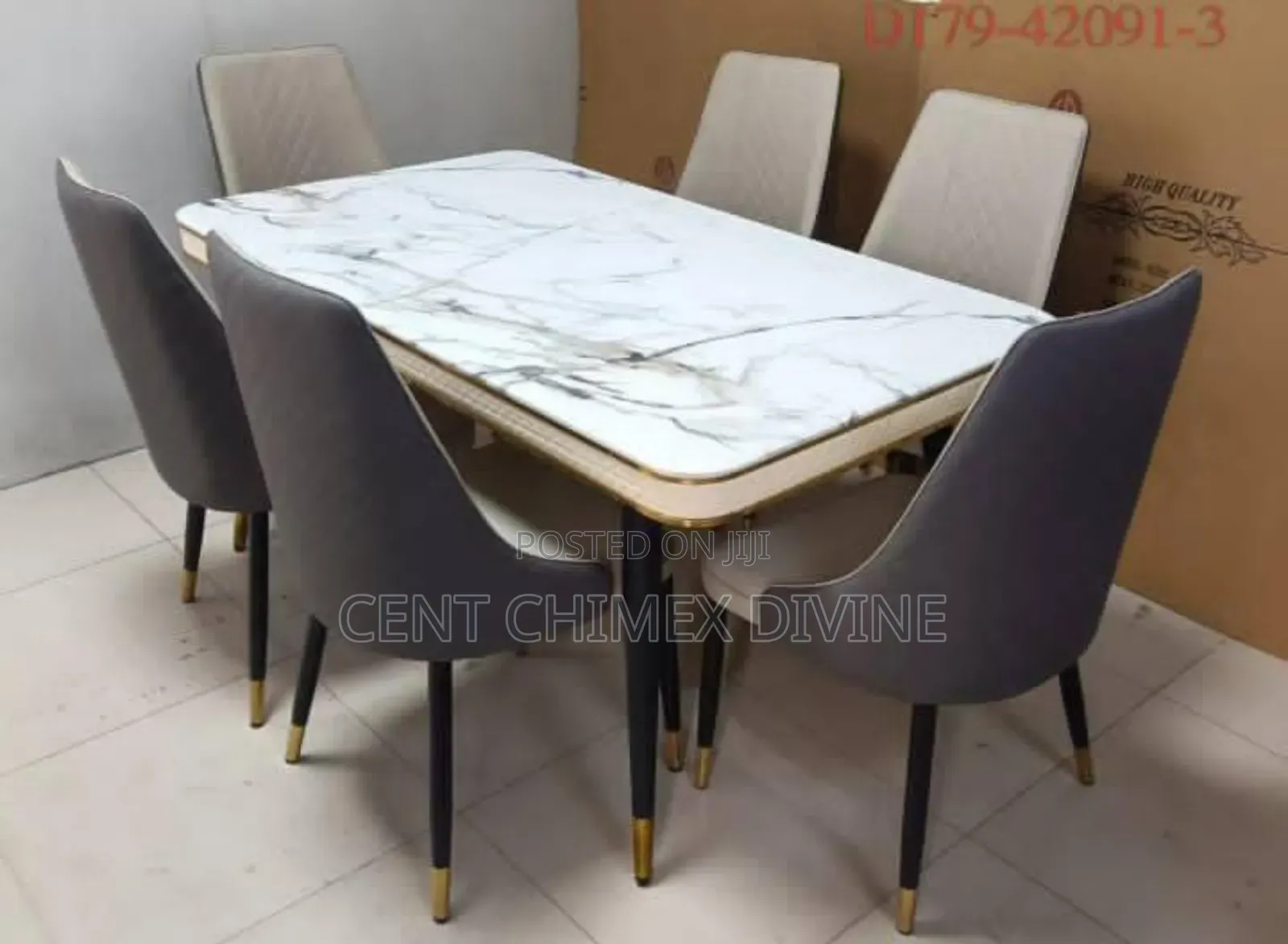 Thicker Marble 6 Seater Dinning Table
