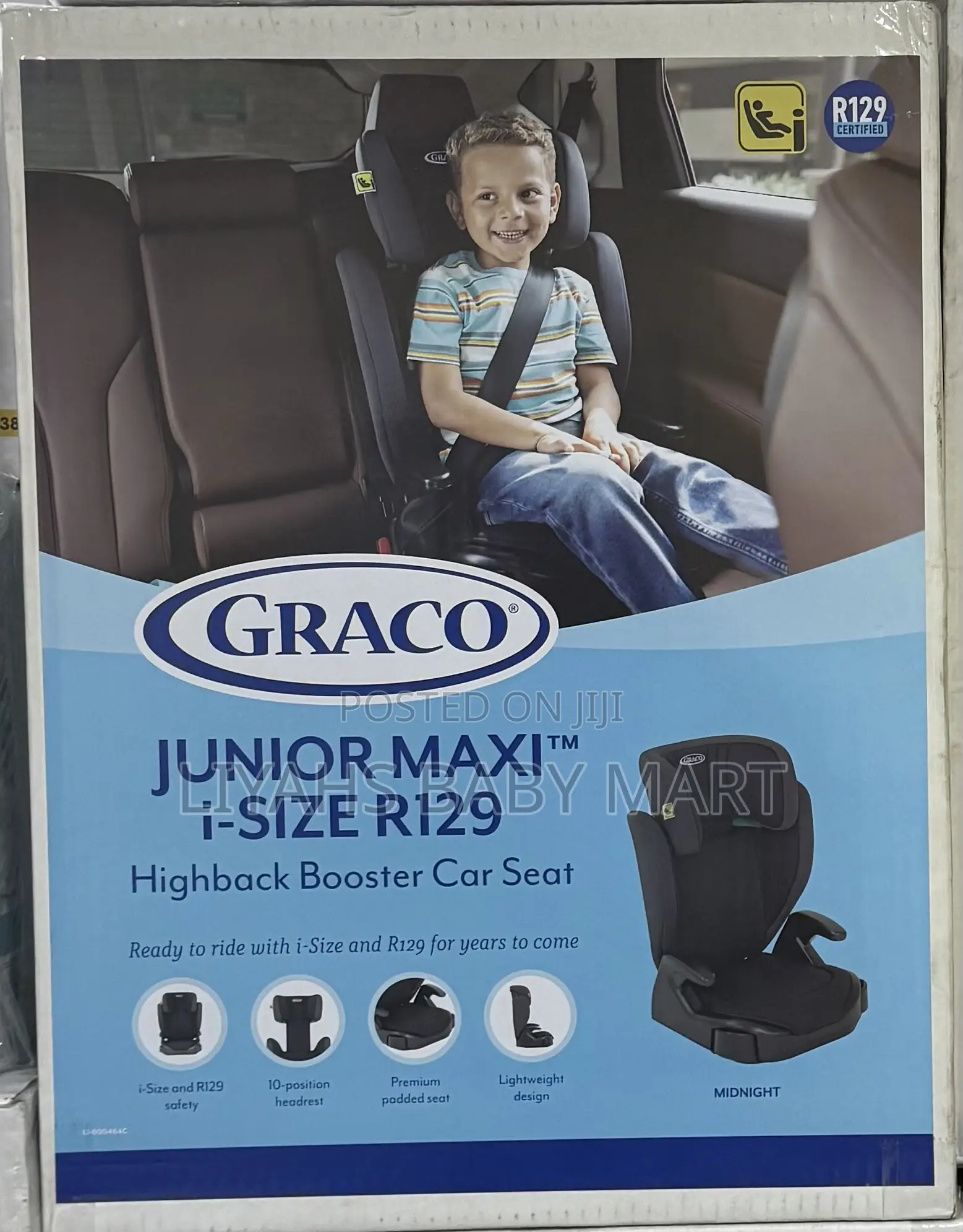 Graco Junior Maxi R129 I-Size Booster Car Seat