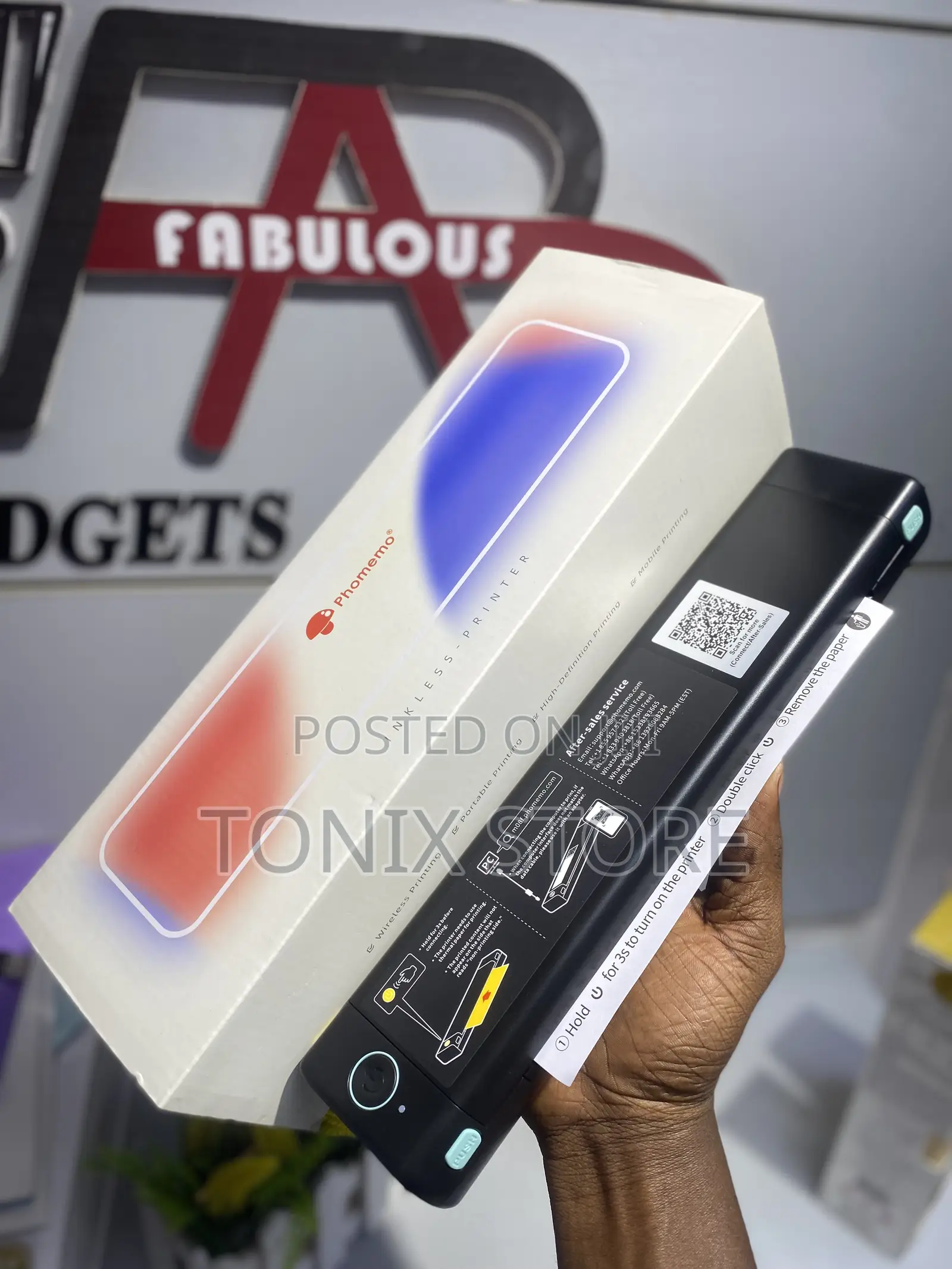 Phomemo Recharbeable Inkless Portable Printer