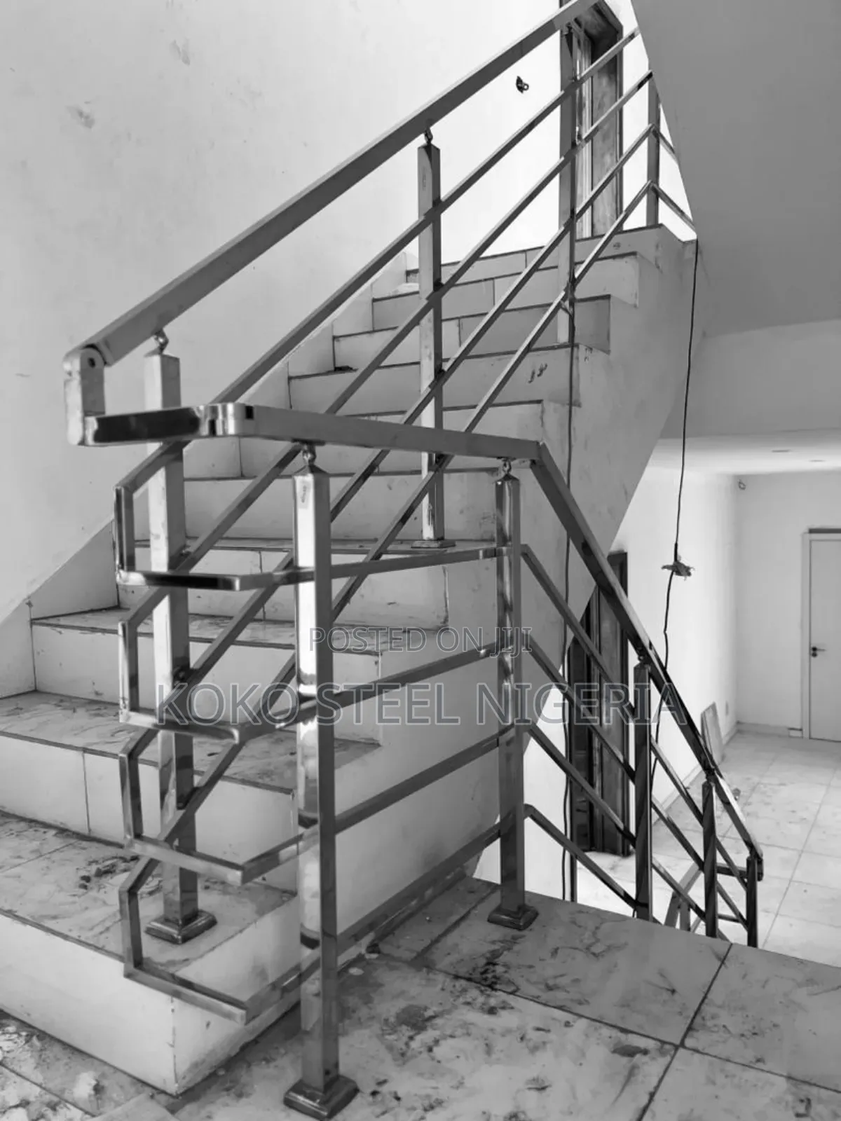 40 X 40 Square Pipe Handrail