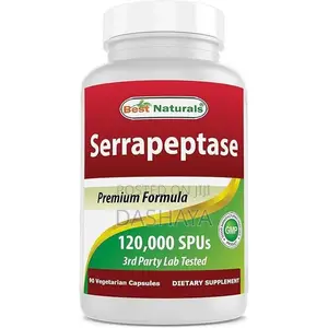 Serrapeptase 120000 Spus 90 Vegetarain Caps - Supports Sinus Health