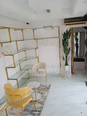 Stainless Gold Showroom Hanger