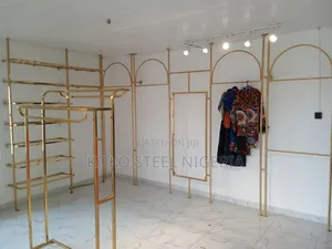Stainless Gold Showroom Hanger