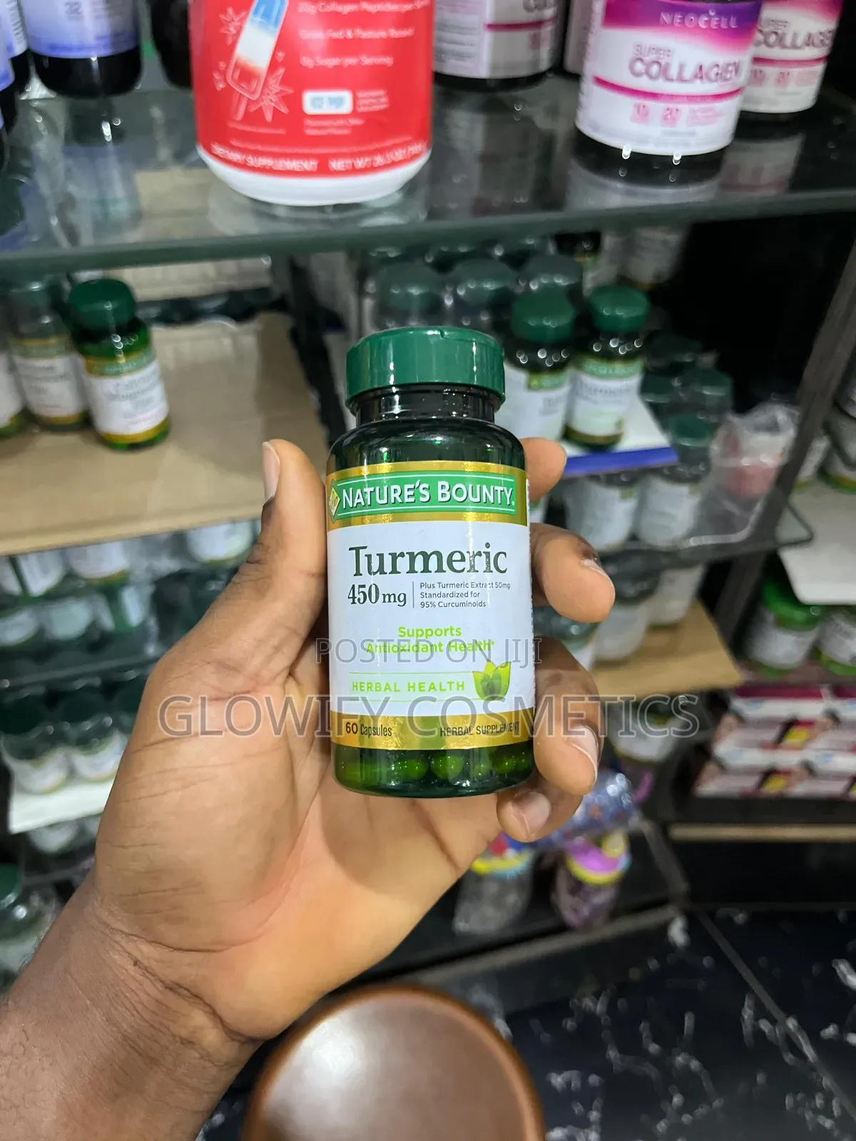 Nature's Bounty Tumeric 450mg