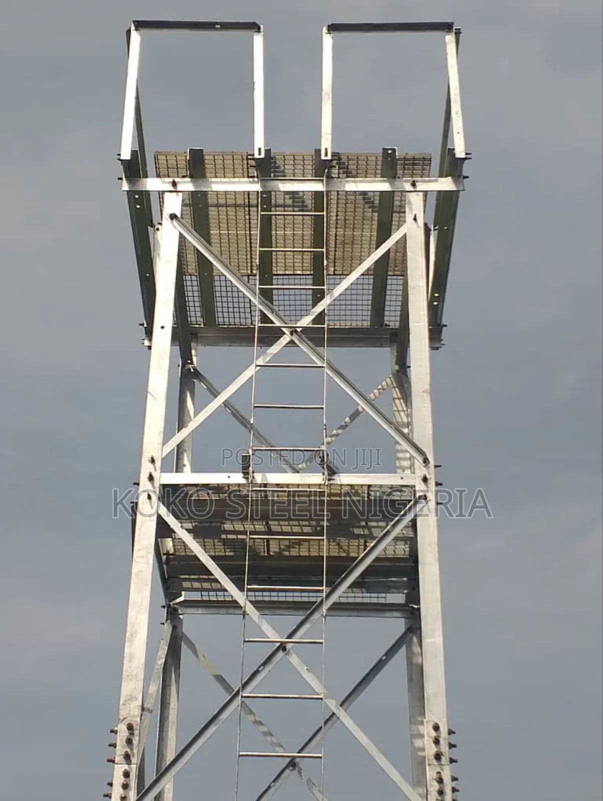 Heavy-Duty Water Storex Stand With Galvanized Angle Iron
