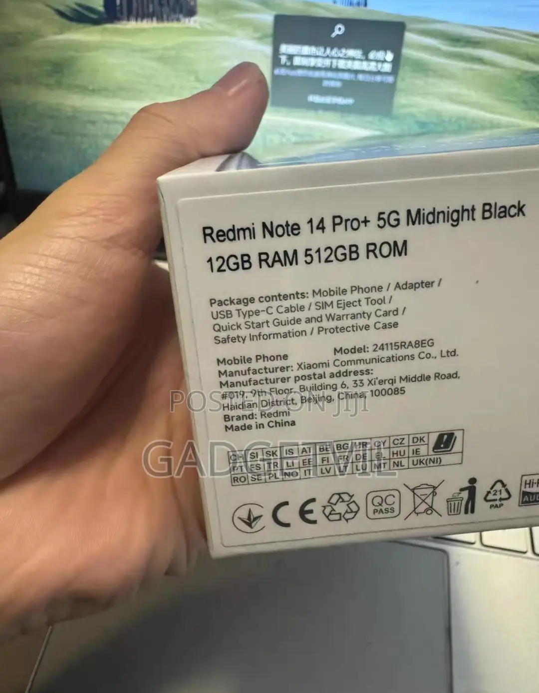 New Xiaomi Redmi Note 14 Pro+ 5G 512 GB Blue