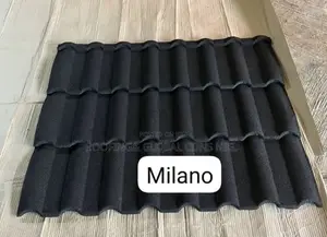 Pure Black Milano Design Roof Tiles