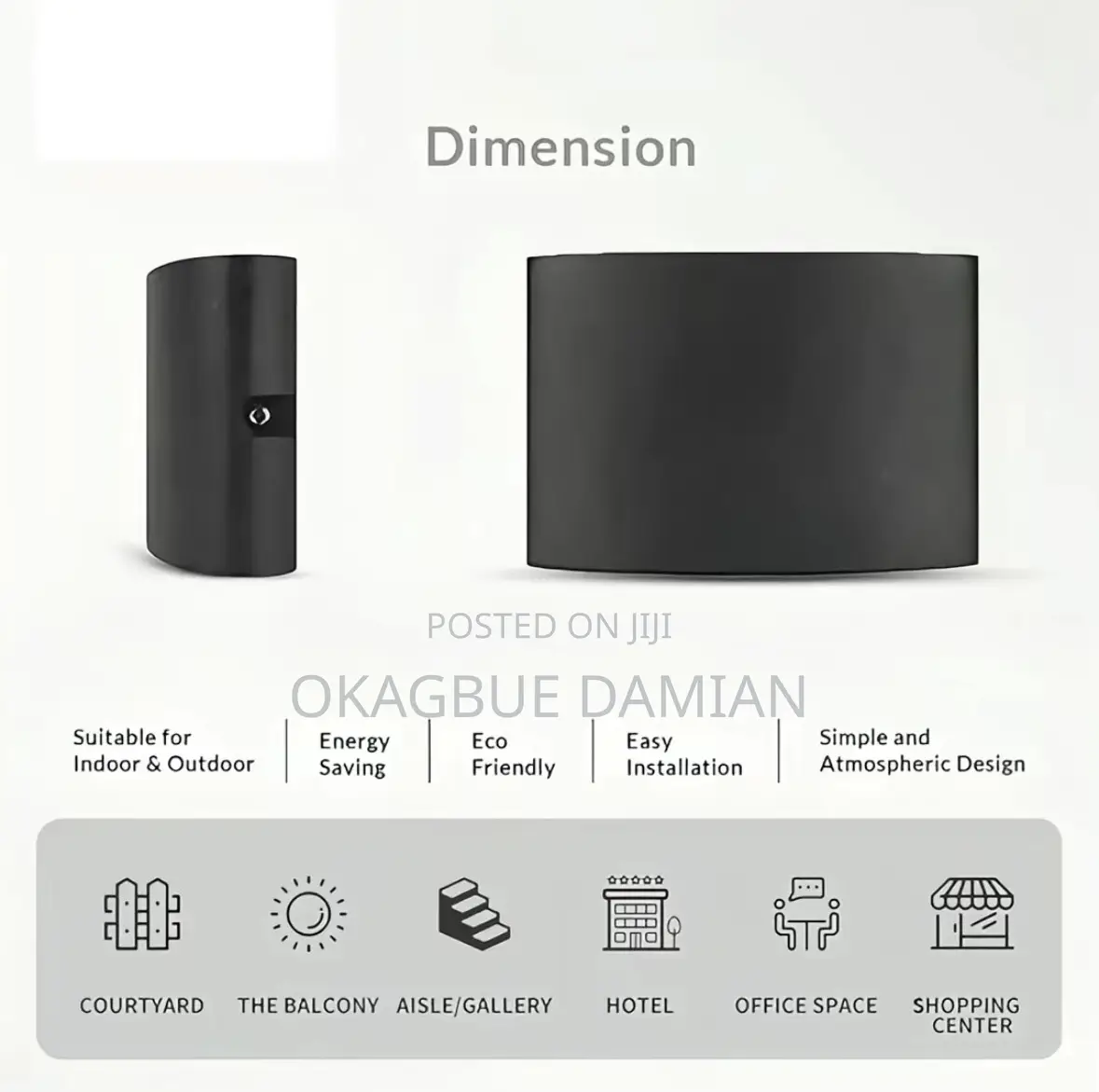 One Eye Up and Down Wall Lamps