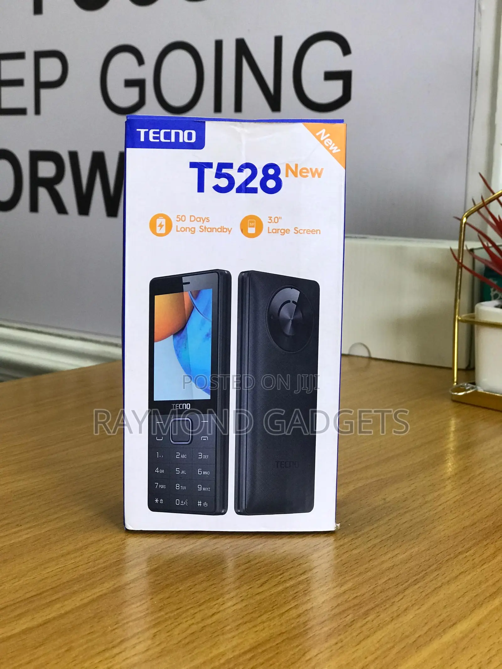 New Tecno T528 Black