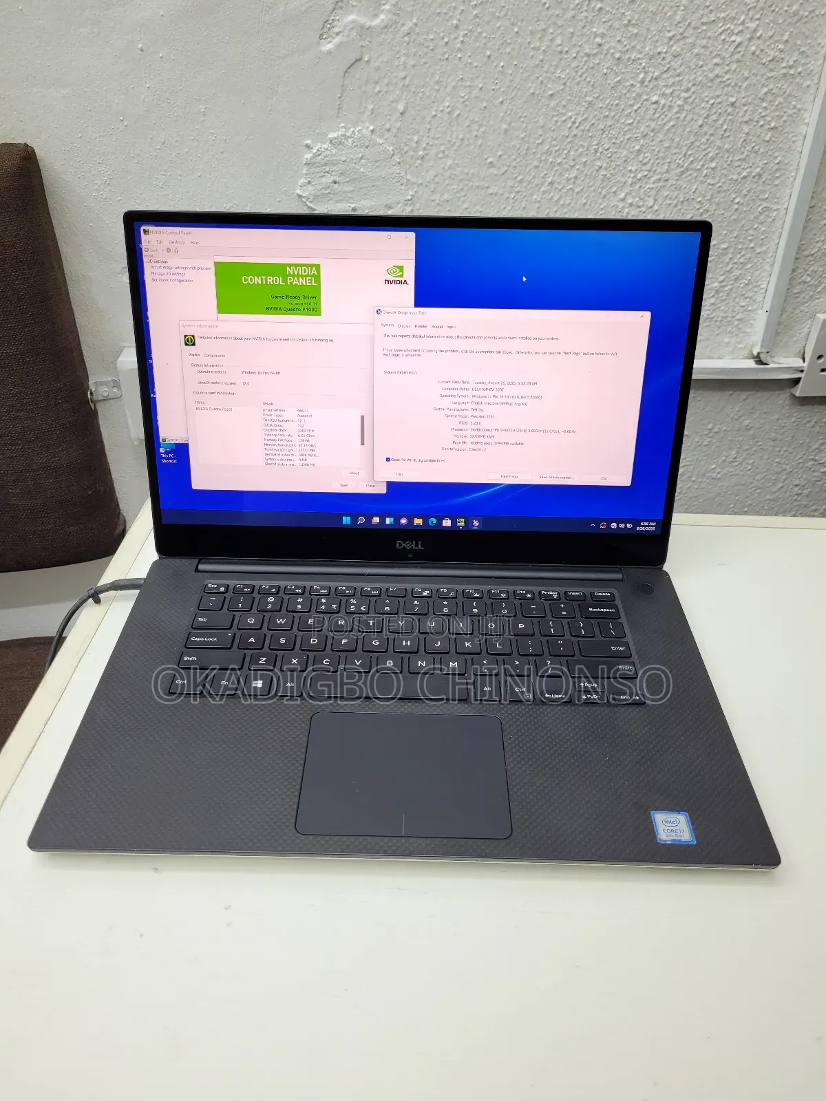 Laptop Dell Precision 5530 32GB Intel Core i7 SSD 512GB