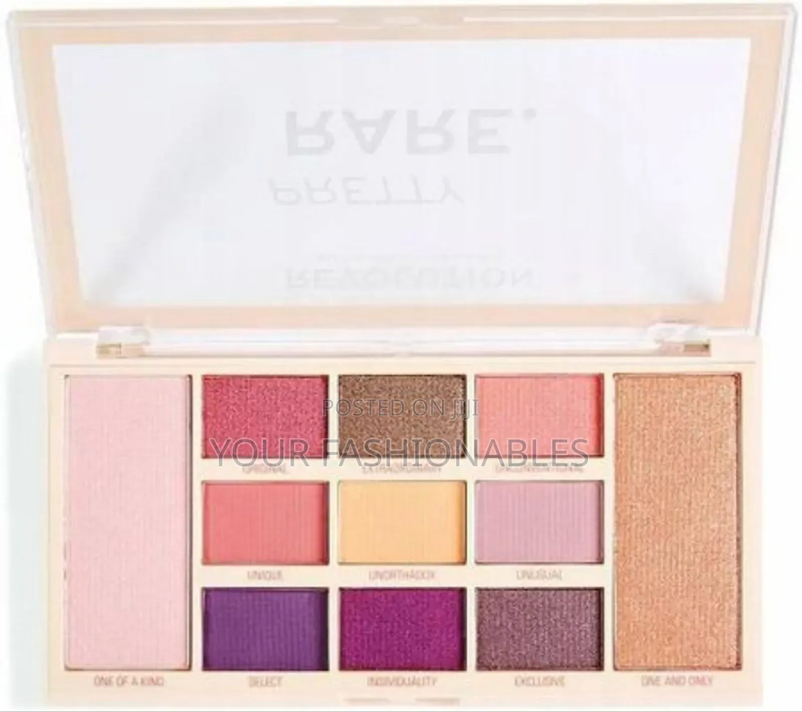 Rare Beauty Eyeshadow and Highlighter Set by Revolution Makeup London